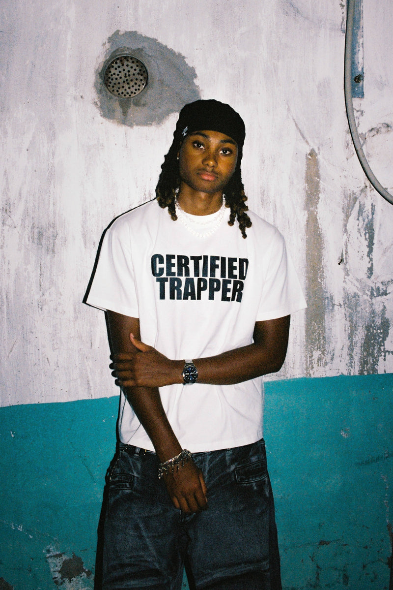 CERTIFIED TRAPPER T-SHIRT WHITE
