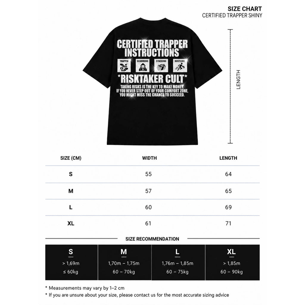 SHINY CERTIFIED TRAPPER T-SHIRT
