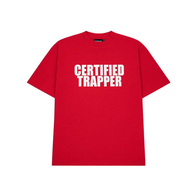 CERTIFIED TRAPPER T-SHIRT RED