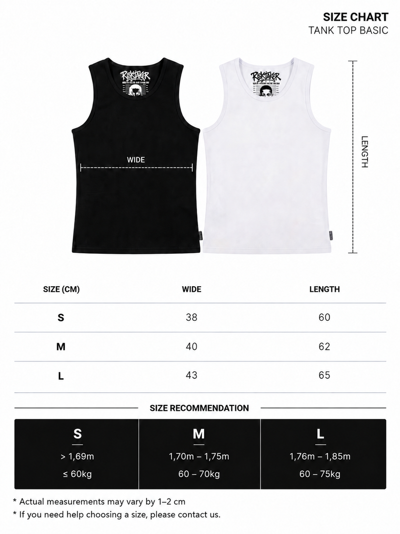 TANK TOP PACK (BLACK & WHITE)