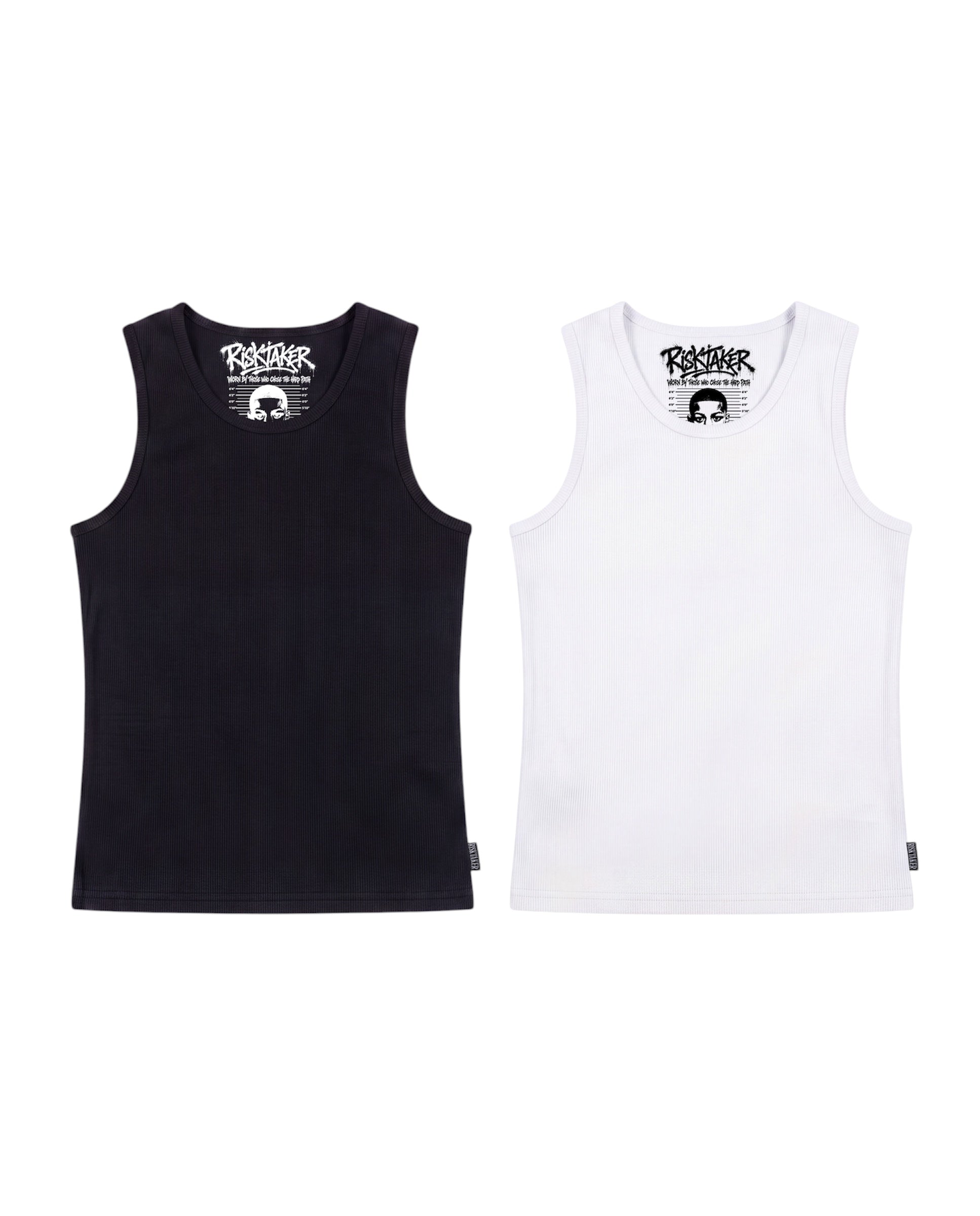 PACK DE DÉBARDEURS (NOIR & BLANC)