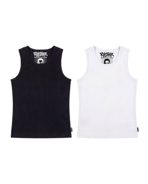 PACK DE DÉBARDEURS (NOIR & BLANC)
