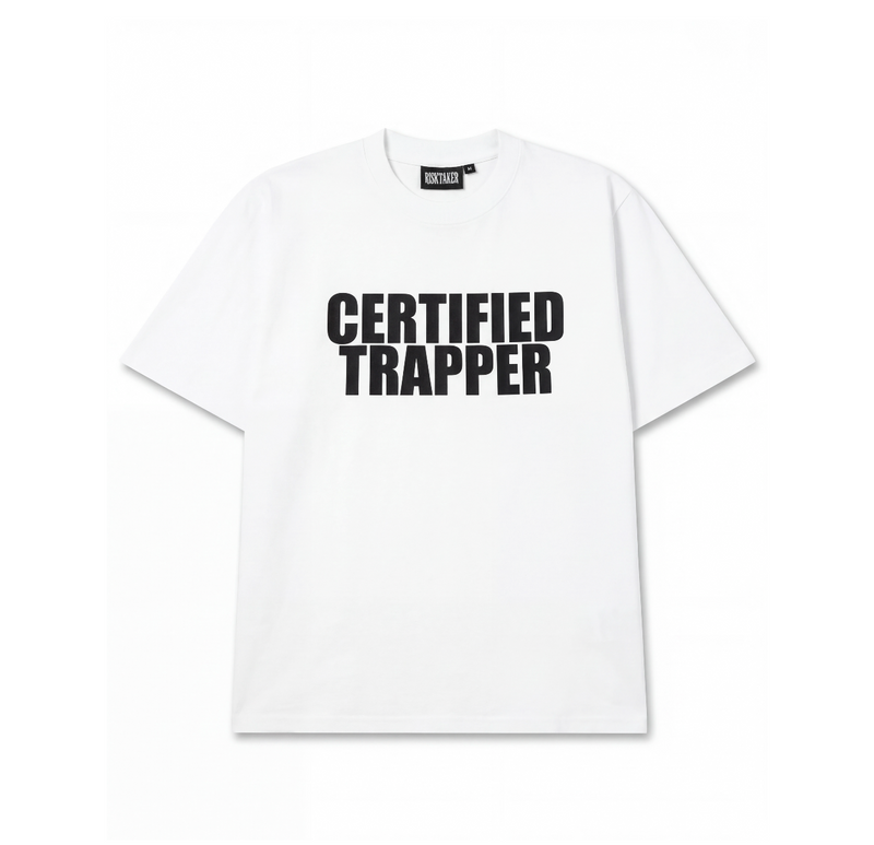 CERTIFIED TRAPPER T-SHIRT WHITE