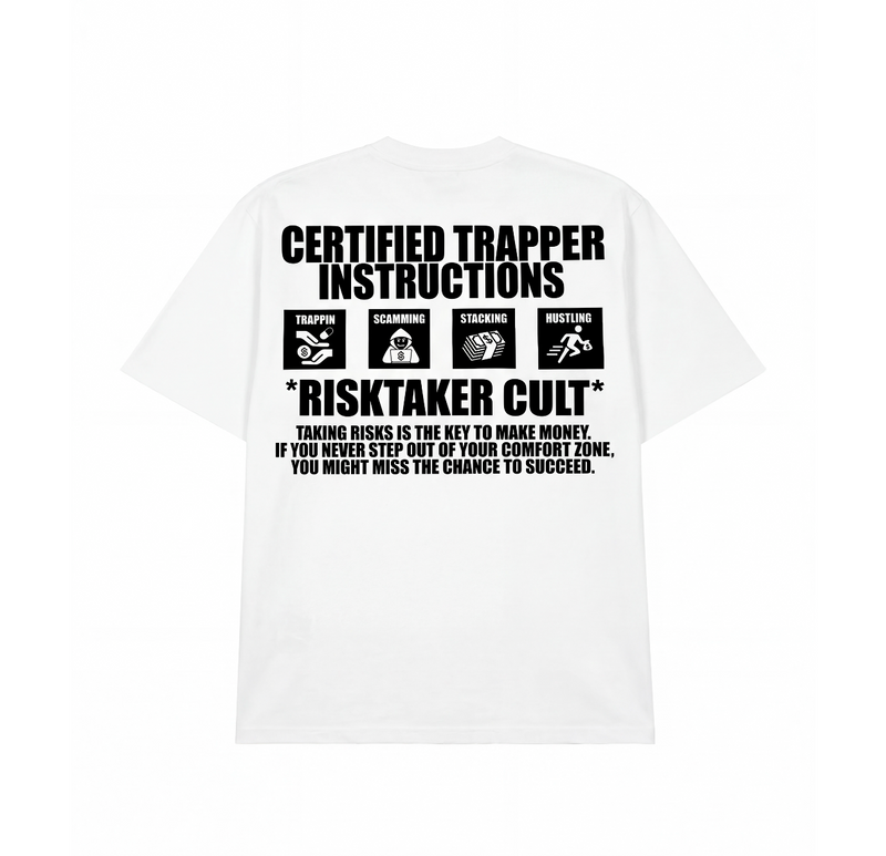 CERTIFIED TRAPPER T-SHIRT WHITE